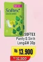 Promo Harga Softex Pantyliner Daun Sirih Longer And Wider 30 pcs - Alfamart