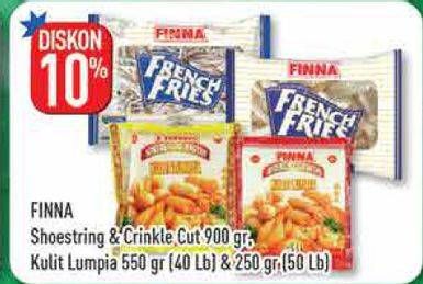 Promo Harga FINNA French Fries/Kulit Lumpia  - Hypermart