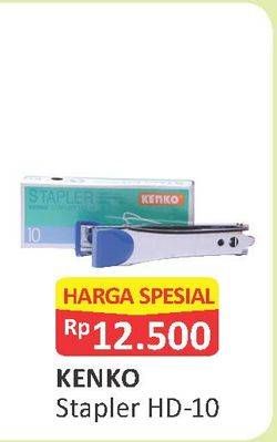 Promo Harga KENKO Stapler HD10 1 pcs - Alfamart