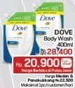 Promo Harga Dove Body Wash 400 ml - LotteMart