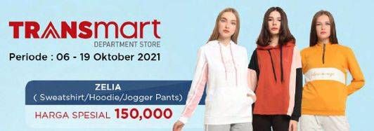 Promo Harga ZELIA Sweatshirt/ Hoodie/ Jogger Pants  - Carrefour
