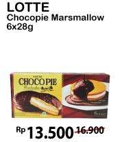 Promo Harga LOTTE Chocopie Marshmallow per 6 sachet 28 gr - Alfamart