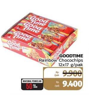 Promo Harga GOOD TIME Cookies Chocochips 12 pcs - Lotte Grosir