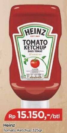 Promo Harga HEINZ Tomato Ketchup 325 gr - TIP TOP