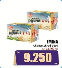 Promo Harga Emina Cheddar Cheese Shred 160 gr - Hari Hari