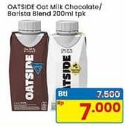 Promo Harga Oatside UHT Milk Chocolate Malt, Barista Blend 200 ml - Indomaret
