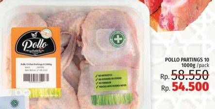 Promo Harga POLLO Daging Ayam Parting 10 Pcs 1 kg - LotteMart