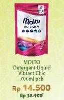 Promo Harga MOLTO Deterjen Vibrant Chic Liquid 700 ml - Indomaret