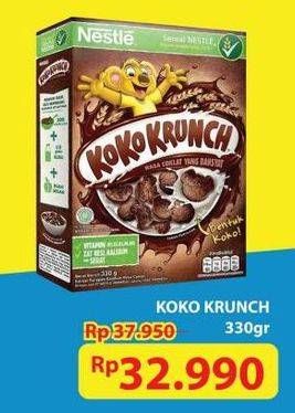 Promo Harga Nestle Koko Krunch Cereal 330 gr - Hypermart