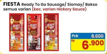 Promo Harga Fiesta Ready To Go All Variants 54 gr - Indomaret