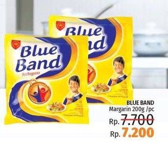 Promo Harga BLUE BAND Margarine Serbaguna 200 gr - LotteMart
