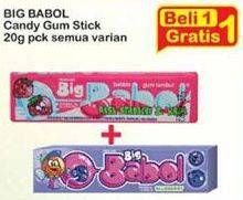 Promo Harga BIG BABOL Candy Gum All Variants 20 gr - Indomaret