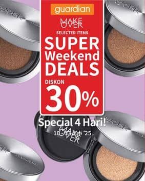 Promo Harga Make Over Hydrastay Lite Glow Cushion  - Watsons