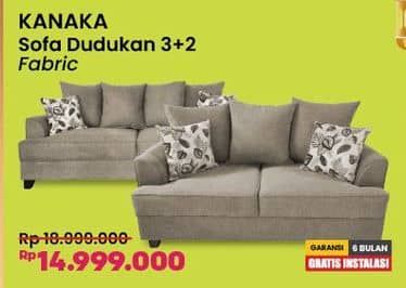 Promo Harga Kanaka Sofa Set  - COURTS