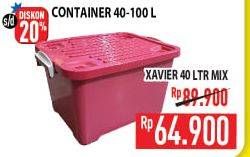 Promo Harga XAVIER X-box Container  - Hypermart