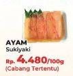 Promo Harga Ayam Sukiyaki per 100 gr - Yogya