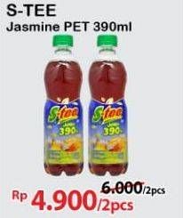 Promo Harga S TEE Minuman Teh Melati 390 ml - Alfamart