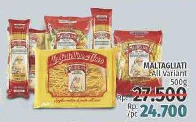 Promo Harga MALTAGLIATI Pasta All Variants 500 gr - LotteMart