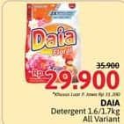 Promo Harga Daia Deterjen Bubuk All Variants 1700 gr - Alfamidi