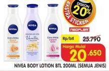 Promo Harga NIVEA Body Lotion All Variants 200 ml - Superindo