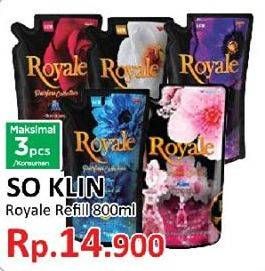 Promo Harga SO KLIN Royale Parfum Collection 800 ml - Yogya