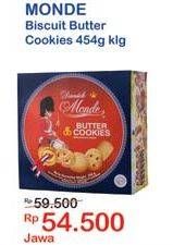 Promo Harga MONDE Butter Cookies 454 gr - Indomaret