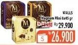 Promo Harga WALLS Magnum Mini per 6 pcs 45 ml - Hypermart