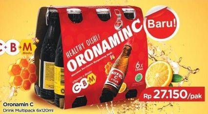 Promo Harga ORONAMIN C Drink per 6 botol 120 ml - TIP TOP