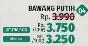 Promo Harga Bawang Putih per 100 gr - LotteMart