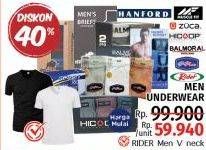 Promo Harga Hanford/Zuca/Hicoop/Balmoral/Gt Man/Rider Men Underwear  - LotteMart