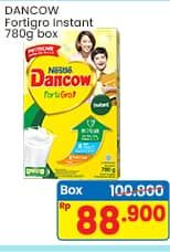Promo Harga Dancow FortiGro Susu Bubuk Instant 800 gr - Indomaret