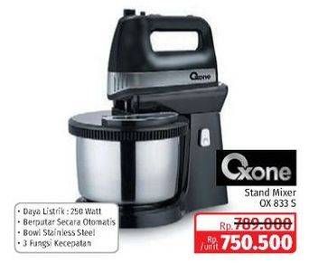 Promo Harga OXONE OX-833 S | Stand Mixer  - Lotte Grosir
