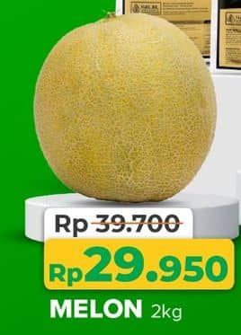 Promo Harga Melon per 2 kg - Yogya