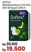 Promo Harga Softex Daun Sirih 29cm 18 pcs - Indomaret