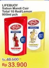 Promo Harga LIFEBUOY Body Wash Lemon Fresh, Total 10 900 ml - Indomaret