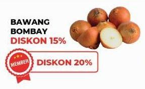 Promo Harga Bawang Bombay per 100 gr - Yogya