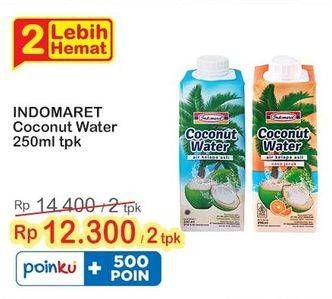 Promo Harga Indomaret Coconut Water 250 ml - Indomaret