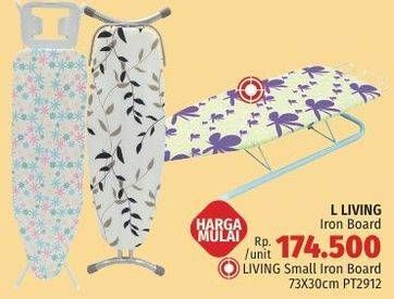 Promo Harga L-LIVING Iron Board  - LotteMart
