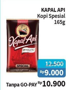 Promo Harga Kapal Api Kopi Bubuk Special 165 gr - Alfamidi