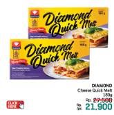 Promo Harga Diamond Cheese Quick Melt 180 gr - LotteMart