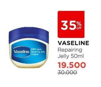 Promo Harga VASELINE Repairing Jelly 50 ml - Watsons