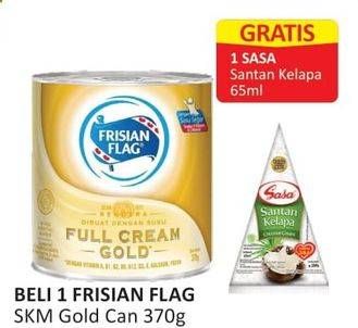 Promo Harga Frisian Flag Susu Kental Manis Gold 370 gr - Alfamart