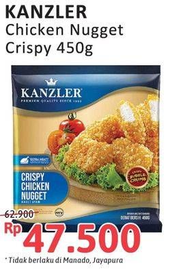 Promo Harga Kanzler Chicken Nugget Crispy 450 gr - Alfamidi