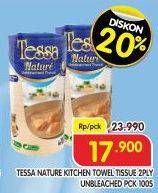 Promo Harga Tessa Kitchen Towel 150 sheet - Superindo