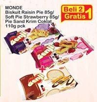 Promo Harga MONDE Genji Pie Sand Chocolate 110 gr - Indomaret