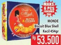 Promo Harga MONDE Butter Cookies 454 gr - Hypermart