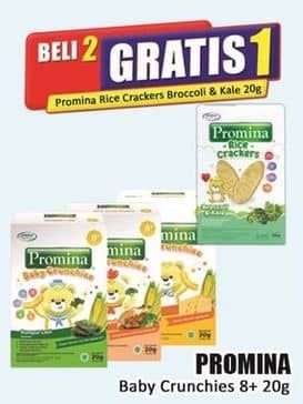 Promo Harga Promina 8+ Baby Crunchies 20 gr - Hari Hari