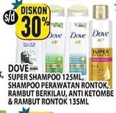 Promo Harga Dove Shampoo  - Hypermart