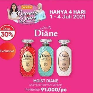 Promo Harga MOIST DIANE Shampoo All Variants  - Guardian