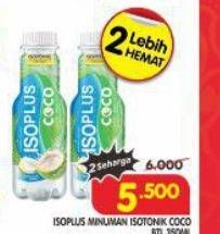 Promo Harga Isoplus Minuman Isotonik Coco 350 ml - Superindo